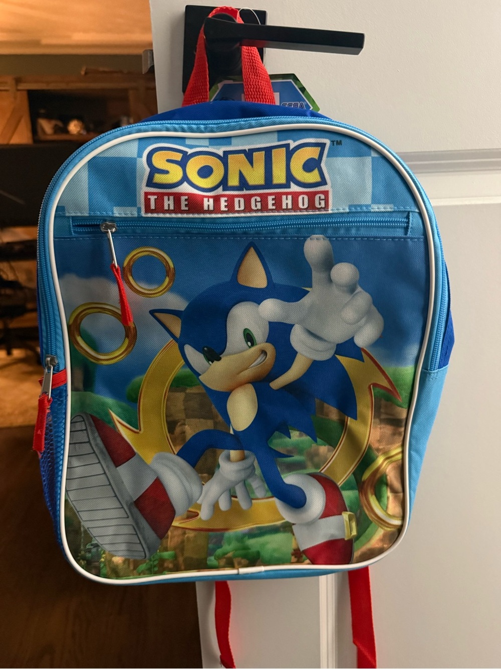 Target Sonic The Hedgehog Blue Kids Backpack